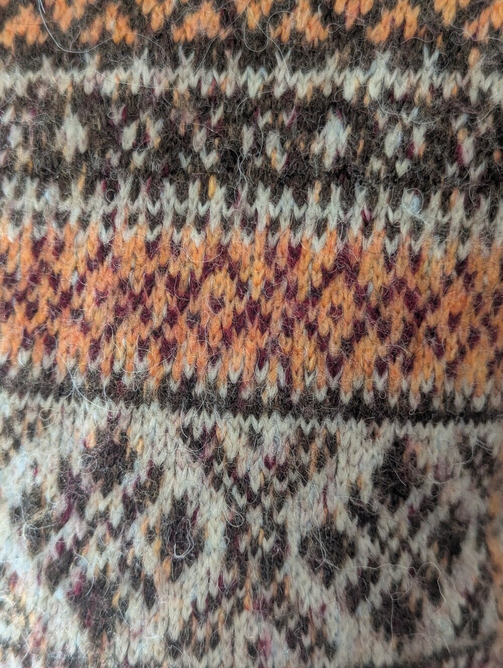Mango Multicolor Fair Isle Sweater - Picture 3 of 5